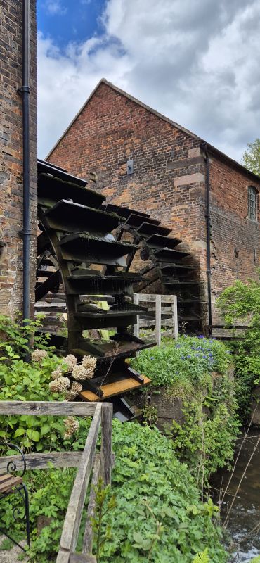 Flint Mill Wasserräder